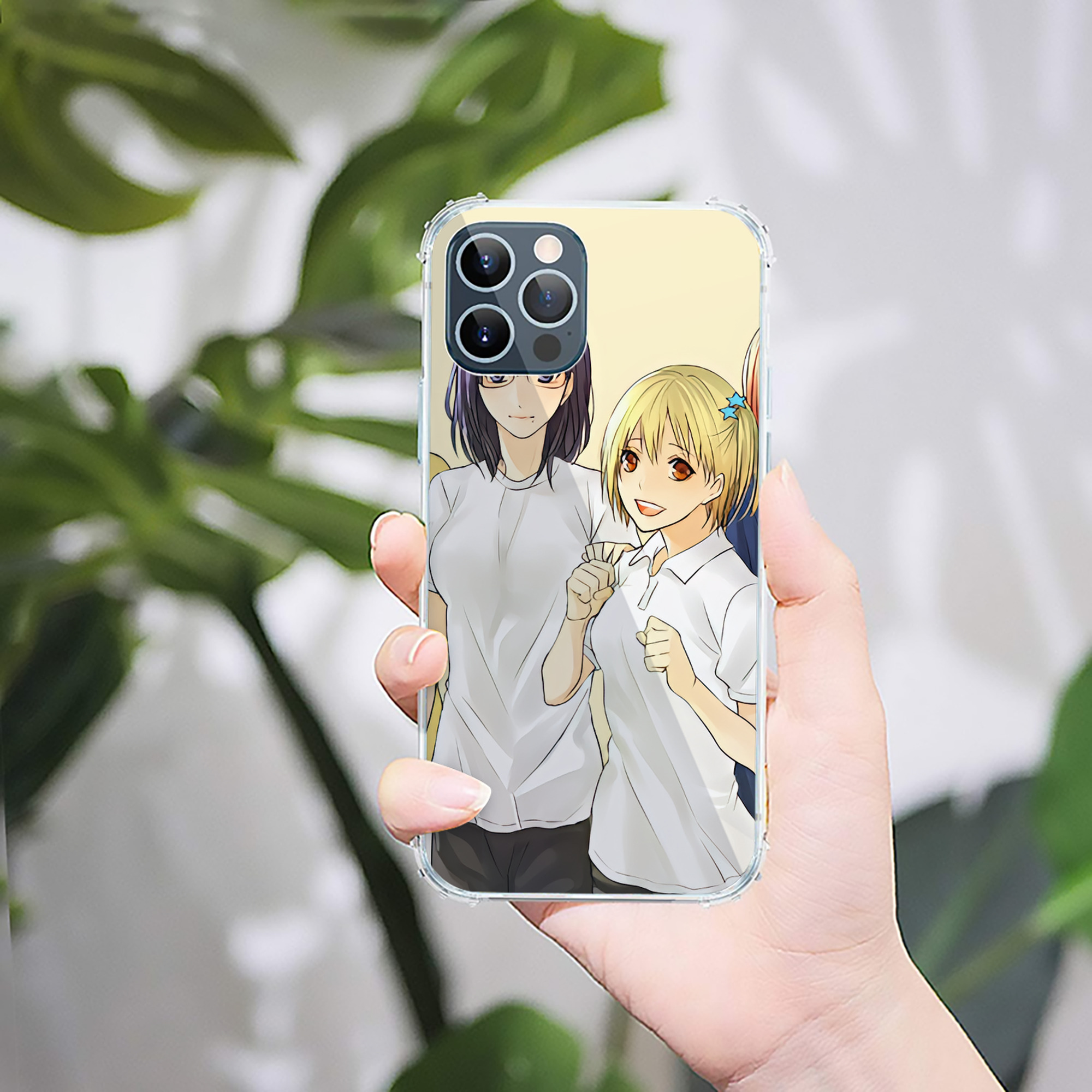 （画像用） ハイキュー!! Haikyu!! 【iPhone 12シリーズ対応】透明スマホケース（クリアソフトケース）